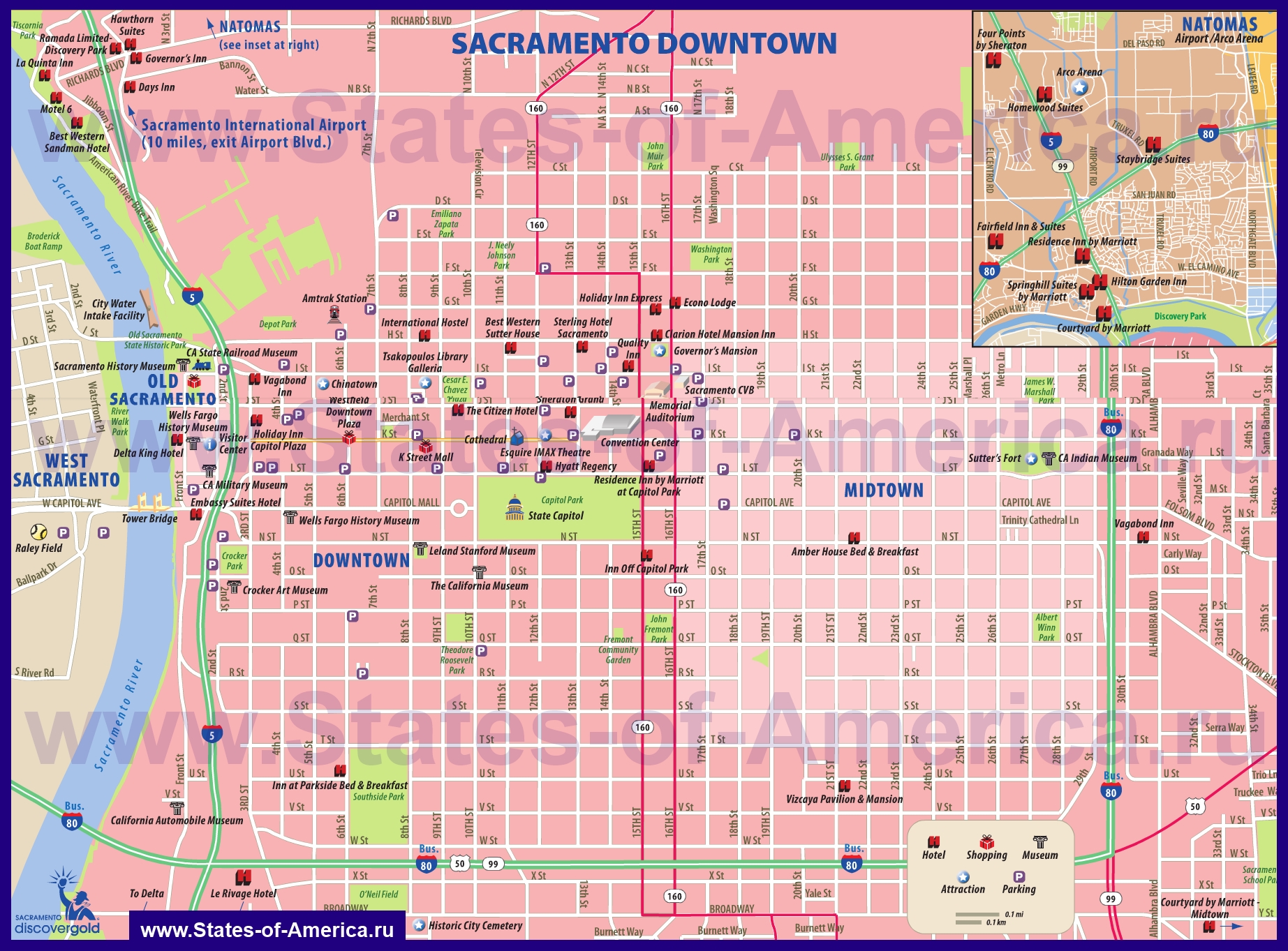 Sacramento rub maps